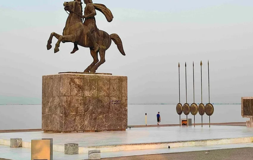 Thessaloniki day trips Alexander the Great statue