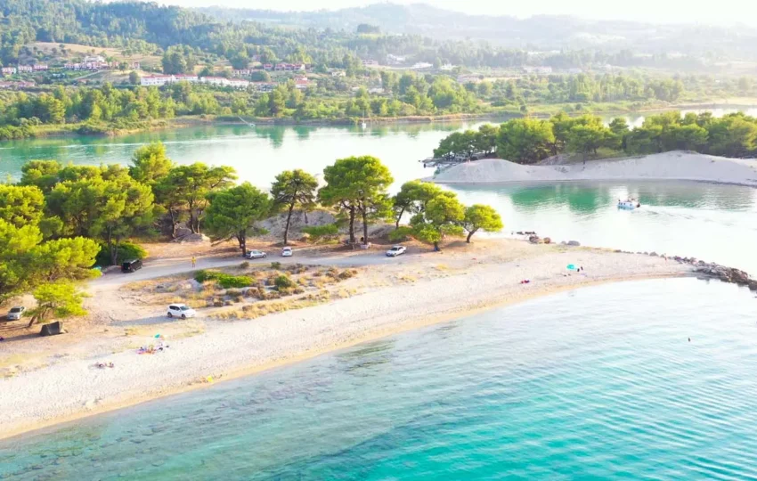 Halkidiki Glarokavos beach