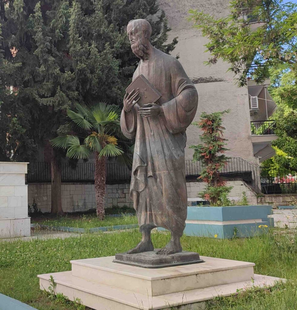 Saint Pauls statue Berea - Thessaloniki Day trips