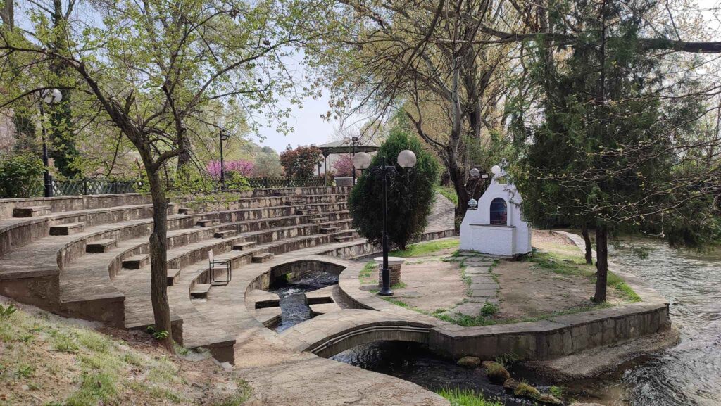 Saint Lydia's outdoor baptistry - Thessaloniki Day trips