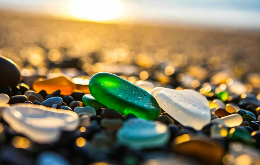 Sea glass beachcombing - Thessaloniki Day trips