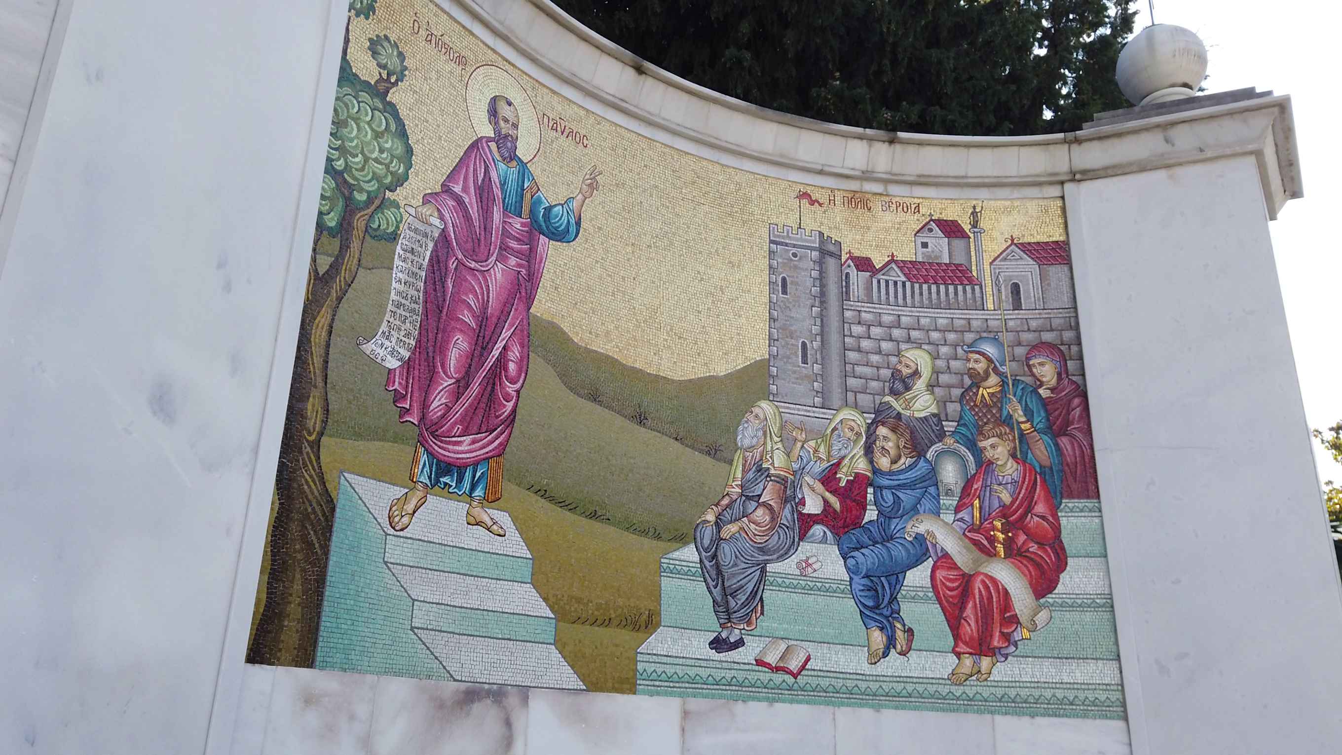 Saint Paul preaching to Breans - Thessaloniki Day trips