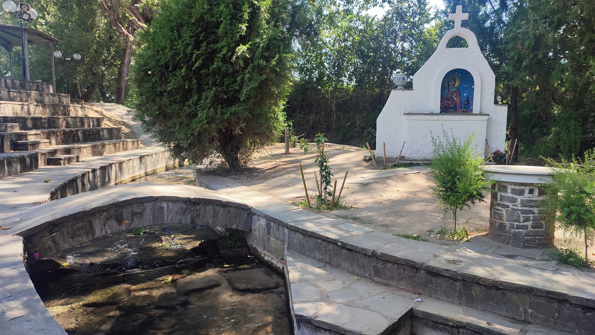 Zygaktis river baptismal site - Thessaloniki Day trips